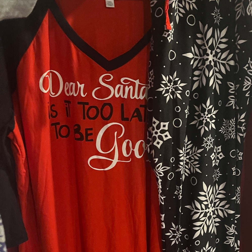 LuLaRoe Christmas Pajama Set